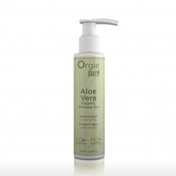 Органический лубрикант с экстрактом алоэ вера ALOE VERA 100 мл и дозатором  Orgie BIO (Бразилия-Португалия)