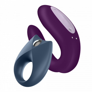 Набор Partner Box 2 (смарт вибратор для пар + смарт виброкольцо) Satisfyer (Германия)