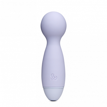 Мини вибратор Pearl Mini Massaging Wand для стимуляции и массажа цвет: голубой  So Divine (Великобритания)