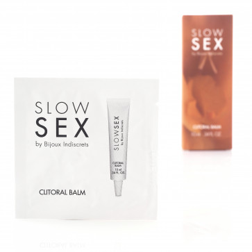 САШЕТ Клиторальный бальзам CLITORAL BALM Slow Sex, 2мл  Bijoux Indiscrets (Испания)