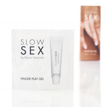 САШЕТ Гель для петтинга и мастурбации FINGER PLAY  Slow Sex, 2мл Bijoux Indiscrets (Испания)