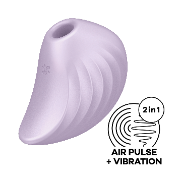 Вакуумный стимулятор клитора  Pearl Diver цвет: фиолетовый Satisfyer (Германия)