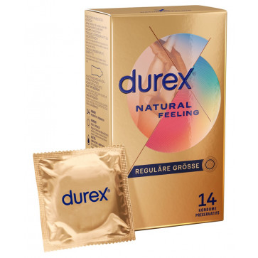 Презервативи - Durex Natural Feeling 14 pcs