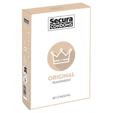 Презервативи - Secura Original, 48 шт.