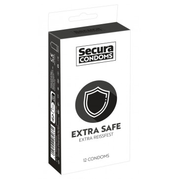 Презервативи - Secura Extra Safe, 12 шт.