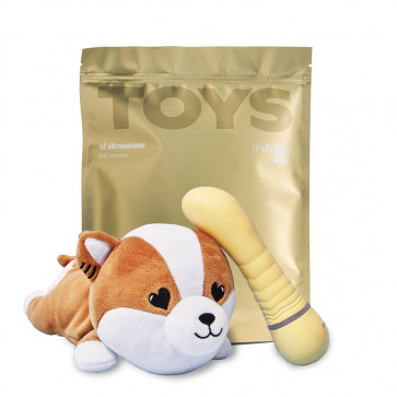 Вибратор для зоны G TOYS+ + кейс-песик шиба-ину Friday Bae (Франция)