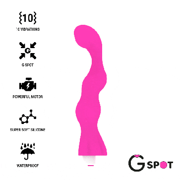Вибратор для зоны G GEORGE,  цвет: розовый G-SPOT (Испания)