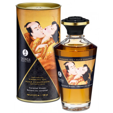 Масажна олійка - Shunga Oil Caramel Kisses100ml