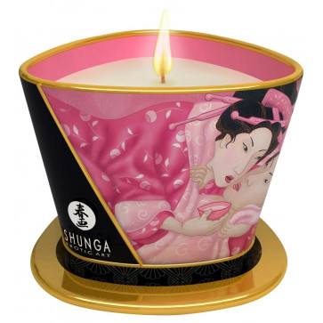 Масажна свічка - Shunga Massage Candle Roses170