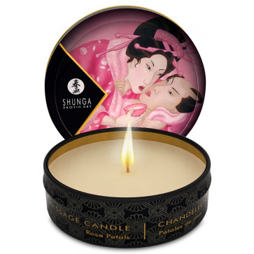 Масажна свічка - Shunga Mini Candle Roses 30 ml