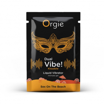 Жидкий вибратор коктейль Секс на пляже DUAL VIBE!, 15 мл Orgie (Бразилия-Португалия)