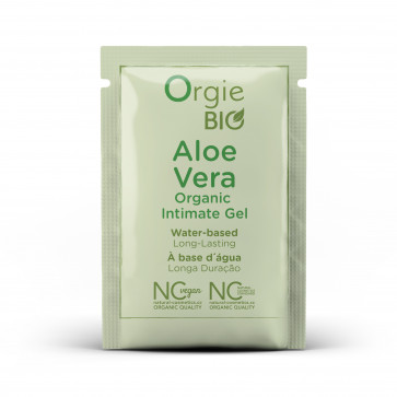 САШЕТ Органический лубрикант с экстрактом алоэ вера ALOE VERA, 2 мл  Orgie BIO (Бразилия-Португалия)
