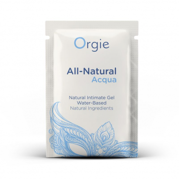 Лубрикант на водной основе  гладкий и шелковистый  ALL-NATURAL Acqua, 150 мл Orgie (Бразилия-Португалия)