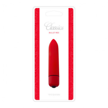 Вібратор - VIBRATORE BULLET CLASSICS RED