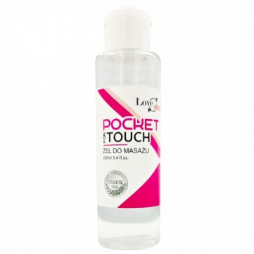 Универсальный гель-лубрикант и массажное масло на водной основе LoveStim - Pocket Touch, 100 ml