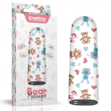 Вібропуля - Rechargeable Bear Massager