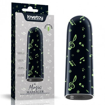 Вібропуля - Rechargeable Glow-in-the-dark Music Massager
