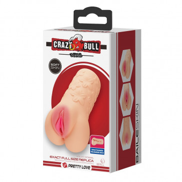 Мастурбатор вагина Crazy Bull - Scarlet soft skin, BM-009236N