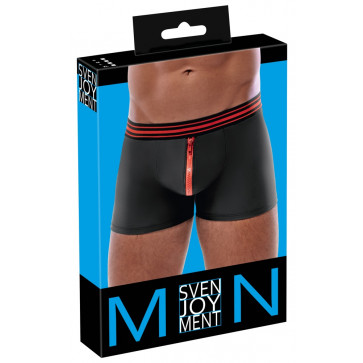 Чоловічі трусики - 2133180 Svenjoyment Mens Boxer Briefs Black/Red - L