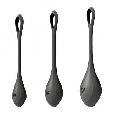 Набор йони бусин Satisfyer Yoni Power 2 Black (мятая упаковка)