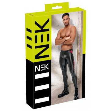 Чоловічі легінси - 2140250 NEK Mens Pants Black - M
