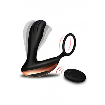 Масажер простати - Prostate Massager With Ring, 10 Function