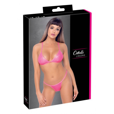 Комплект білизни - 2230399 Cottelli Collection Bikini Hot Pink