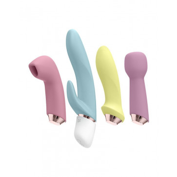 Подарочный набор секс-игрушек Satisfyer Marvelous Four (повреждена упаковка!!!)