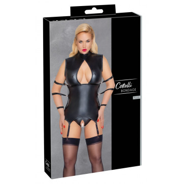 Корсет з підв'язками для панчіх - 2632900 Cottelli Collection Basque Bondage