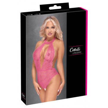 Боді - 2643537 Cottelli Collection Body Open Pink - S/M