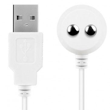 Зарядка (запасной кабель) для игрушек Satisfyer USB charging cable White (мятая упаковка!!!)