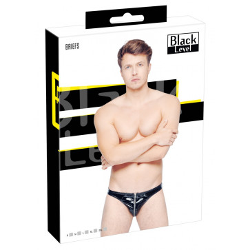 Жіночі стрінги - 2890445 Black Level Slip aus Lack