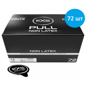 Без латексные ультратонкие презервативы EXS - Pull Non-Latex Condom, №72