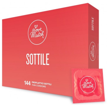 Ультратонкие презервативы Love Match - Sottile, №144
