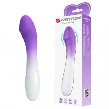 Вибромассажер для точки G Pretty Love - ELEMENTAL, BI-014812-A6