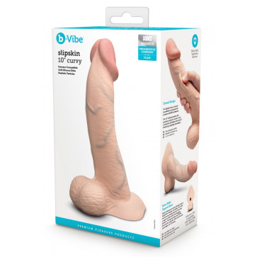 b-Vibe Slipskin Curved Cream