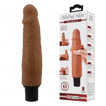 Вибратор Baile - Alfredo Sliding Skin 8.8" , BW-027009LP