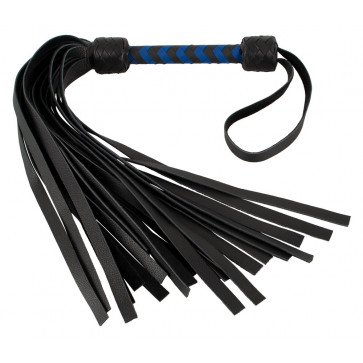 2040565 Leather flogger black/royal