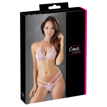 2211254 Lace Set Rose - Pink {} L