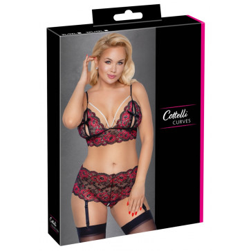 2214008 Bra Set Pearl - black {} XL/2XL
