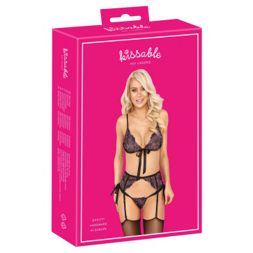 Комплект білизни - 2214369 Bra Embroidery - black