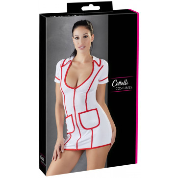 2470926 Nurse Dress  - white {} S