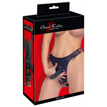 Трусики для страпону - 2493403 Bad Kitty StrapOn 3D - black