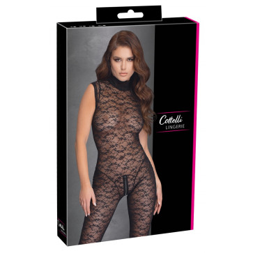 2730545 Jumpsuit Lace - black {} S