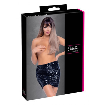 2770598 Paillettenrock - black {} S