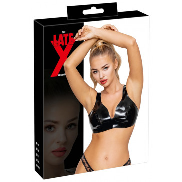 Топ - 29013071 Latex Bustier - black