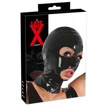 Маска - 2920050 Latex Mask, black