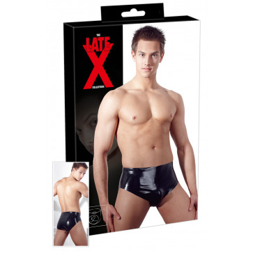 2950162 Mens Latex Briefs with Plug