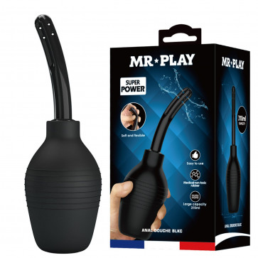 Анальный душ MR PLAY - Anal Douche BLKC (310 ml)