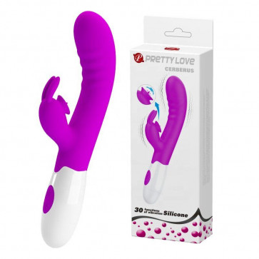 Вибромассажер серии Pretty Love - CERBERUS RABBIT VIBRATOR, BI-014795